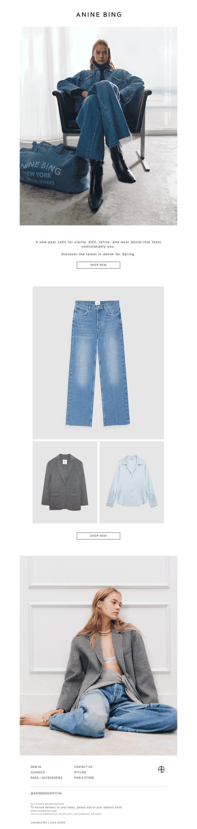 The Latest in Denim