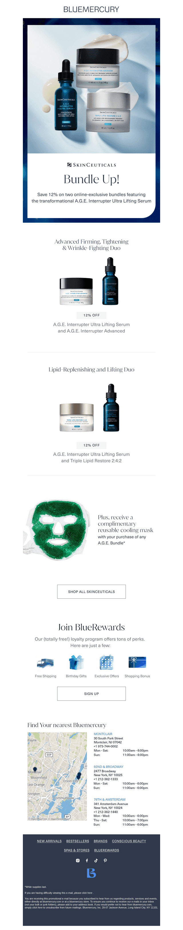 Save on new SkinCeuticals bundles, inside!