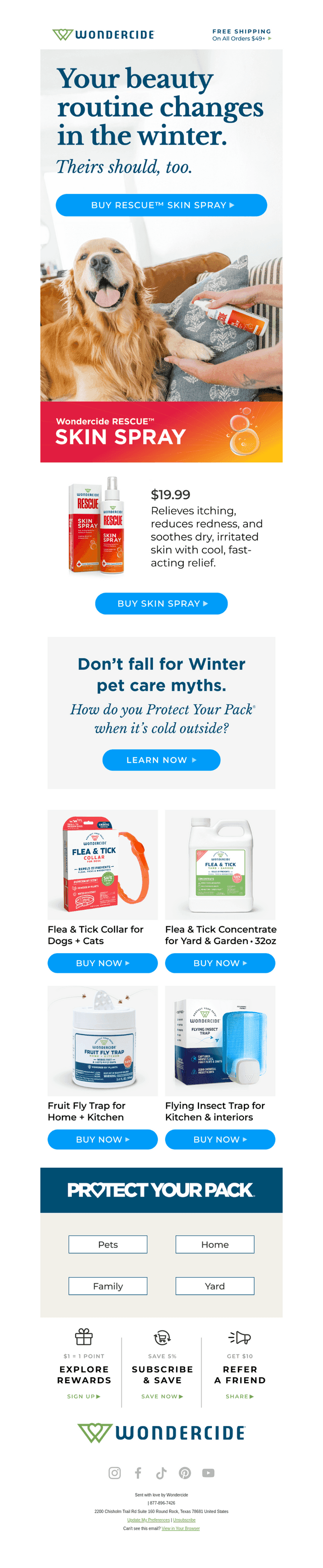 Wondercide email from Fri, Jan 23, 2026