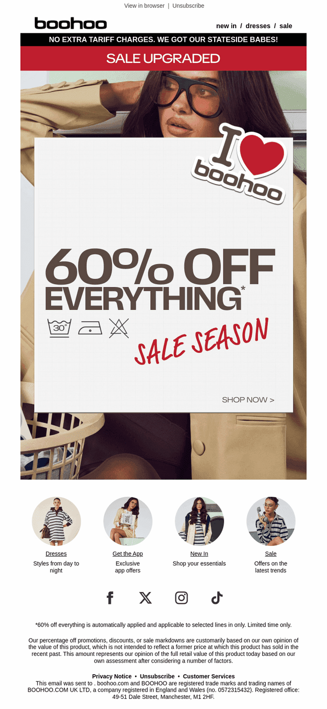 SALE UPGRADED : 60% 0FF EVERYTHING 🔥