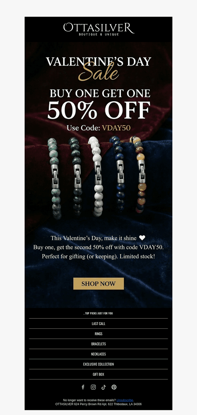 One for You, One for Them 🎁 50% OFF