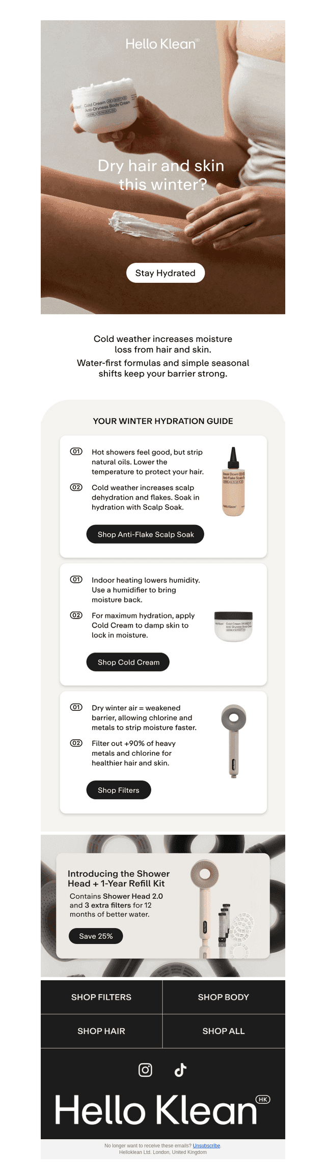 Dry hair and skin this winter?