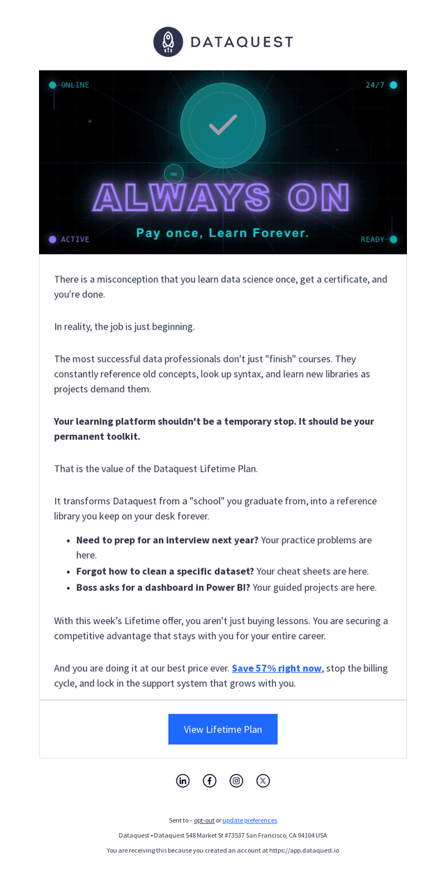 Stop treating learning like a one-time event