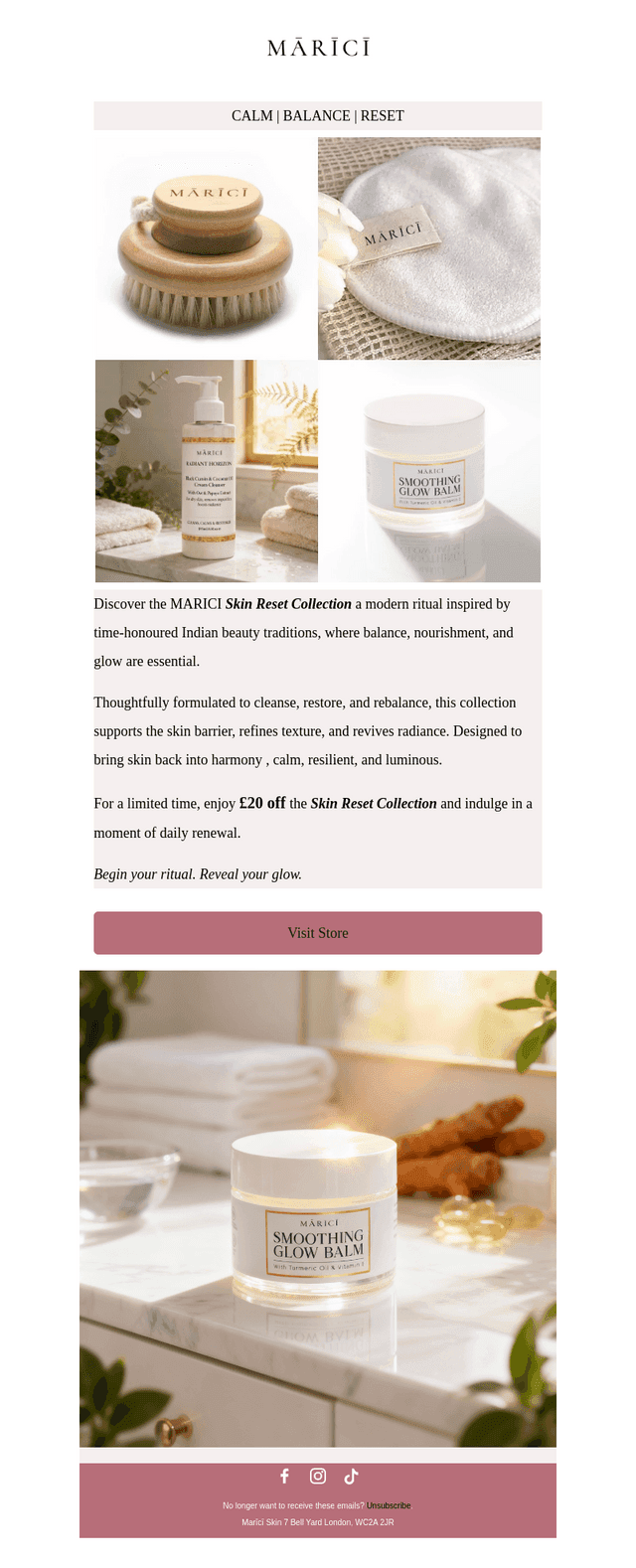 🍃 £20 Off Skin Reset Collection