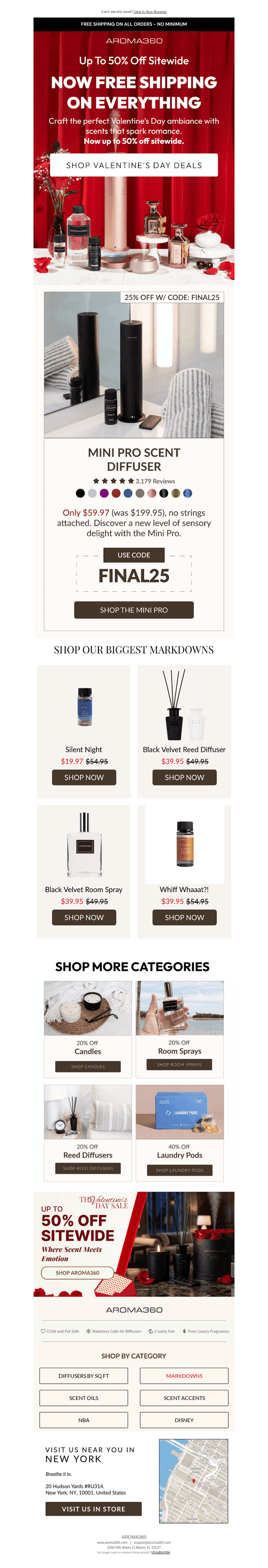 Aroma360 email from Fri, Jan 23, 2026