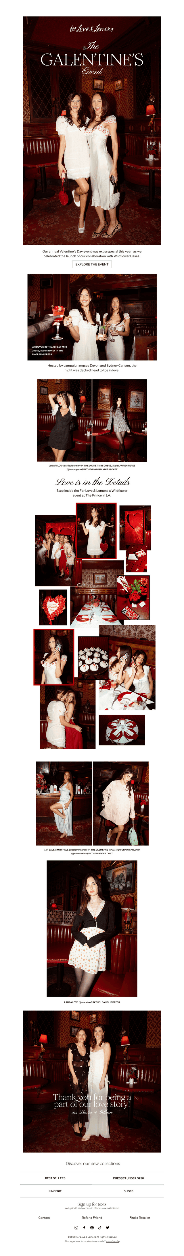 Inside Our Valentine’s Day Event