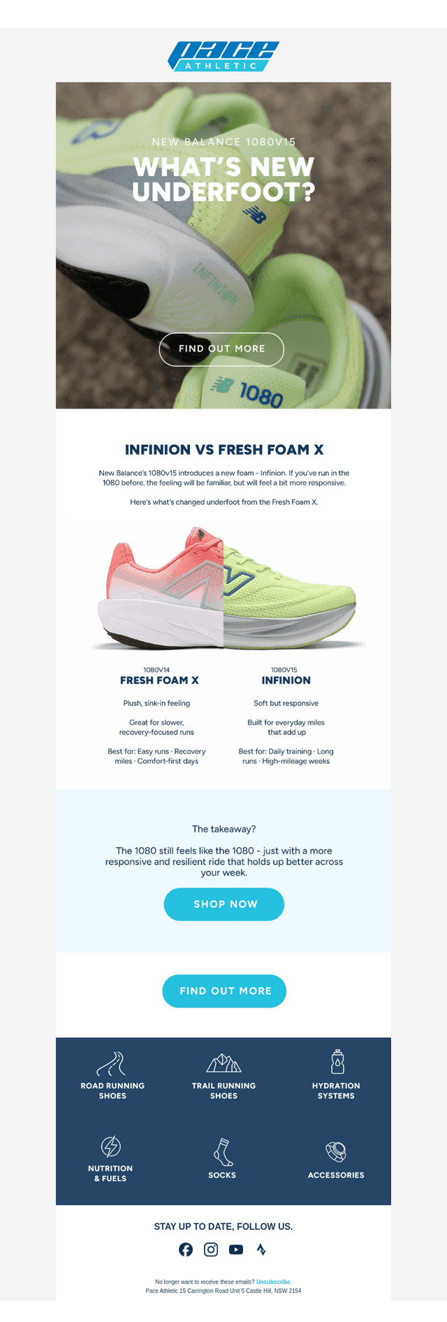 Infinion vs Fresh Foam X - what’s changed?