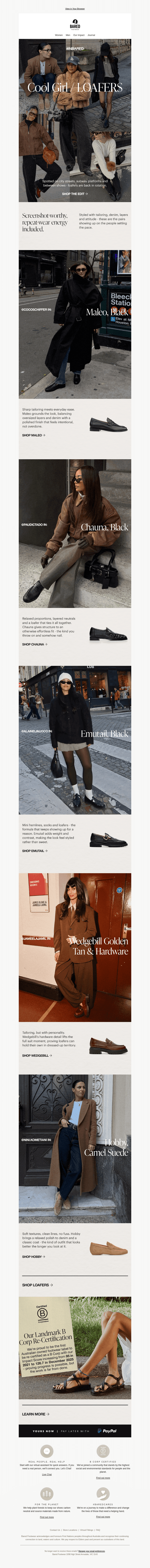 Wearing Loafers, Everywhere