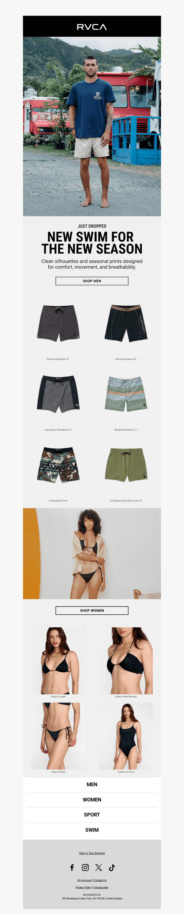Just Dropped: New Swim Styles