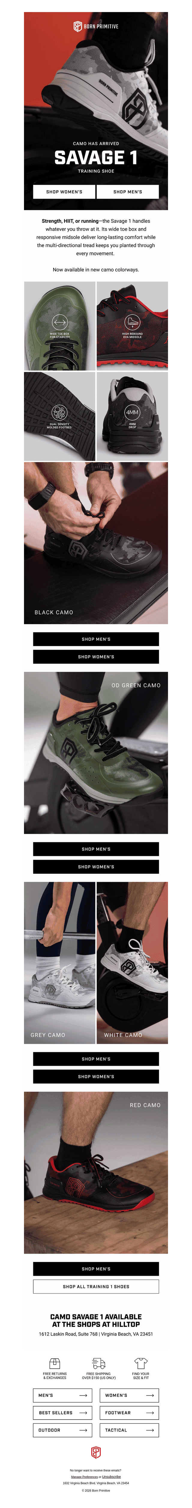 Savage 1 in Camo? They're here.
