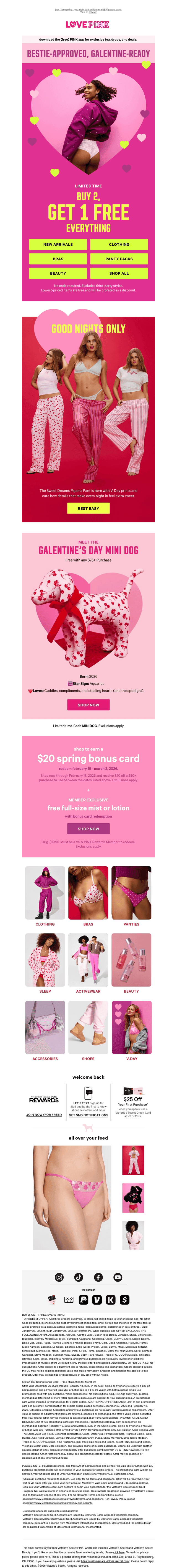 Victorias Secret email from Sun, Jan 25, 2026