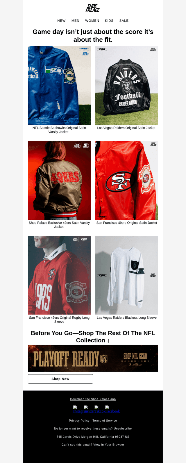 NFL Gear, Locked In 🏈