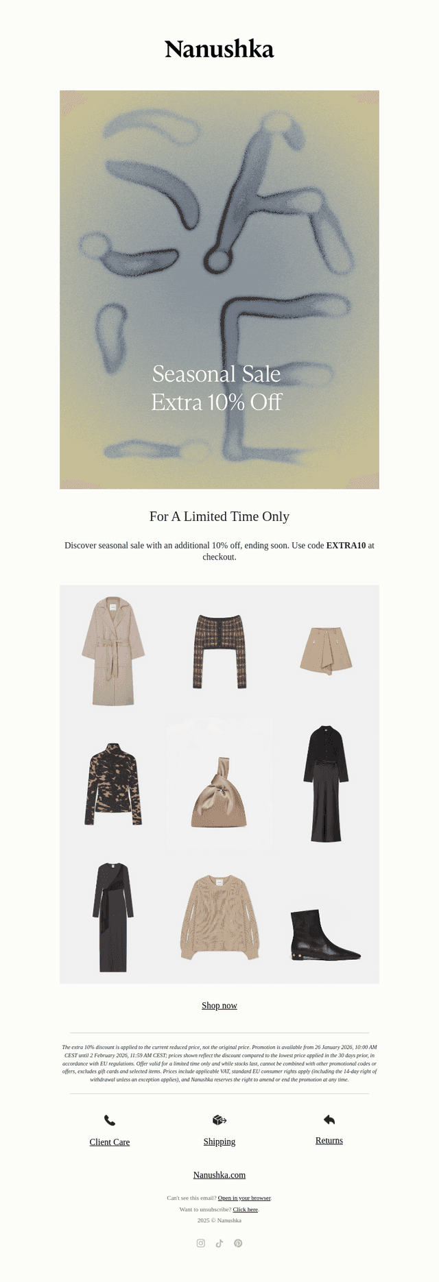 Extra 10% Off Sale