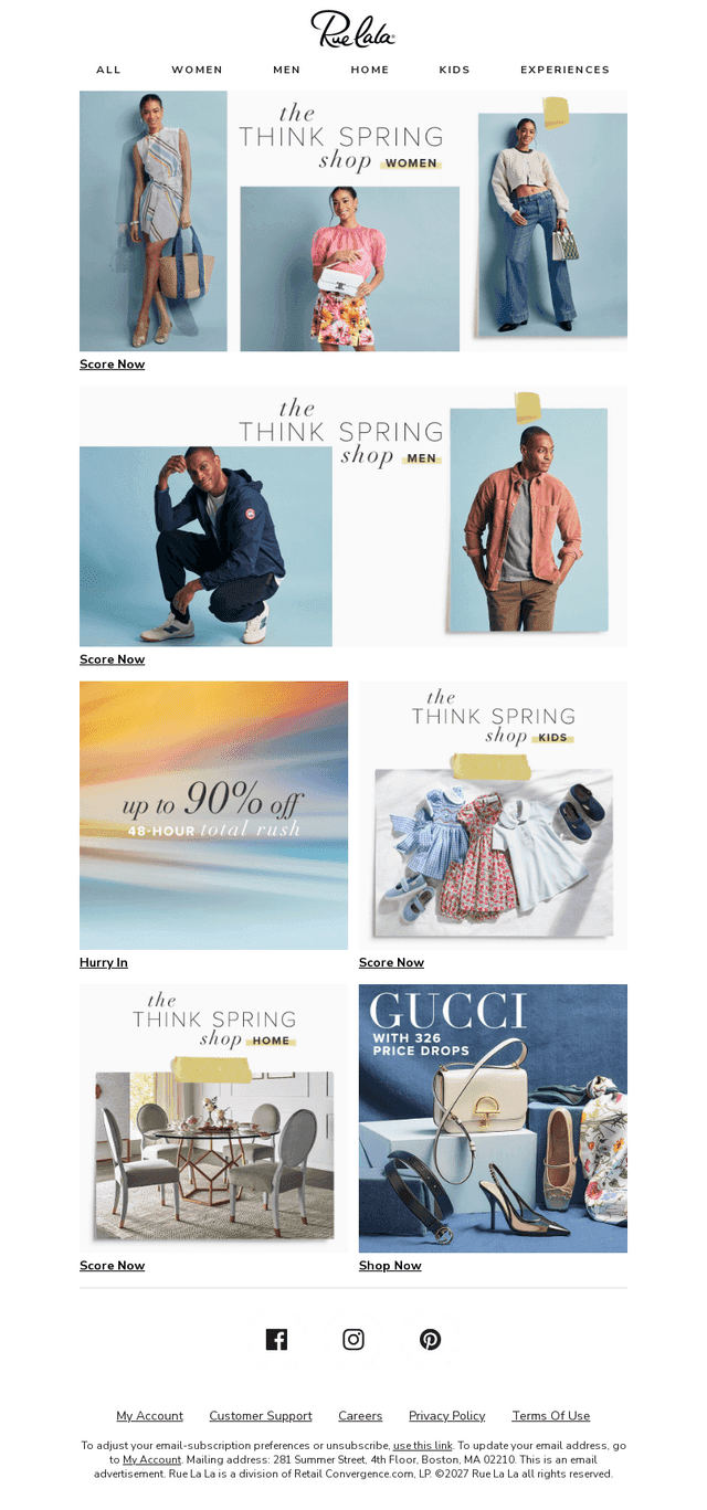 🌸 The Think Spring Shop Is HERE 🌸