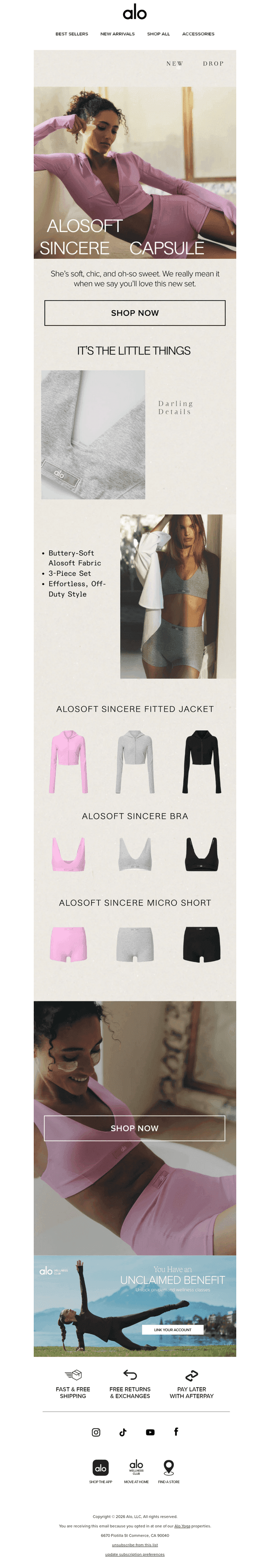 New Drop: The Alosoft Sincere Capsule