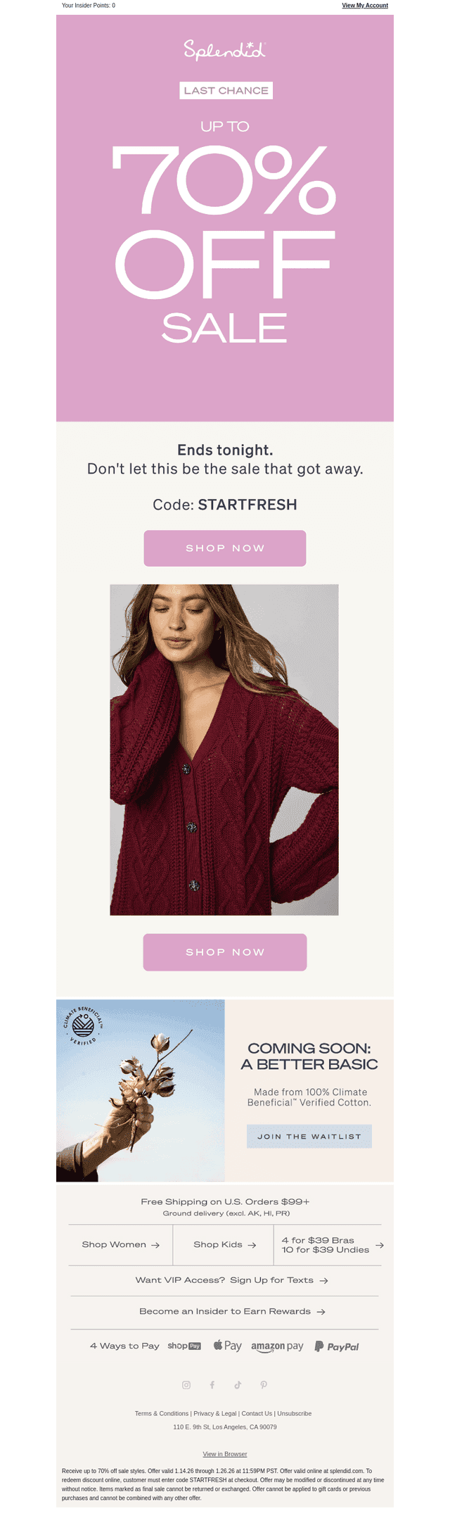 Last Chance: Up to 70% Off