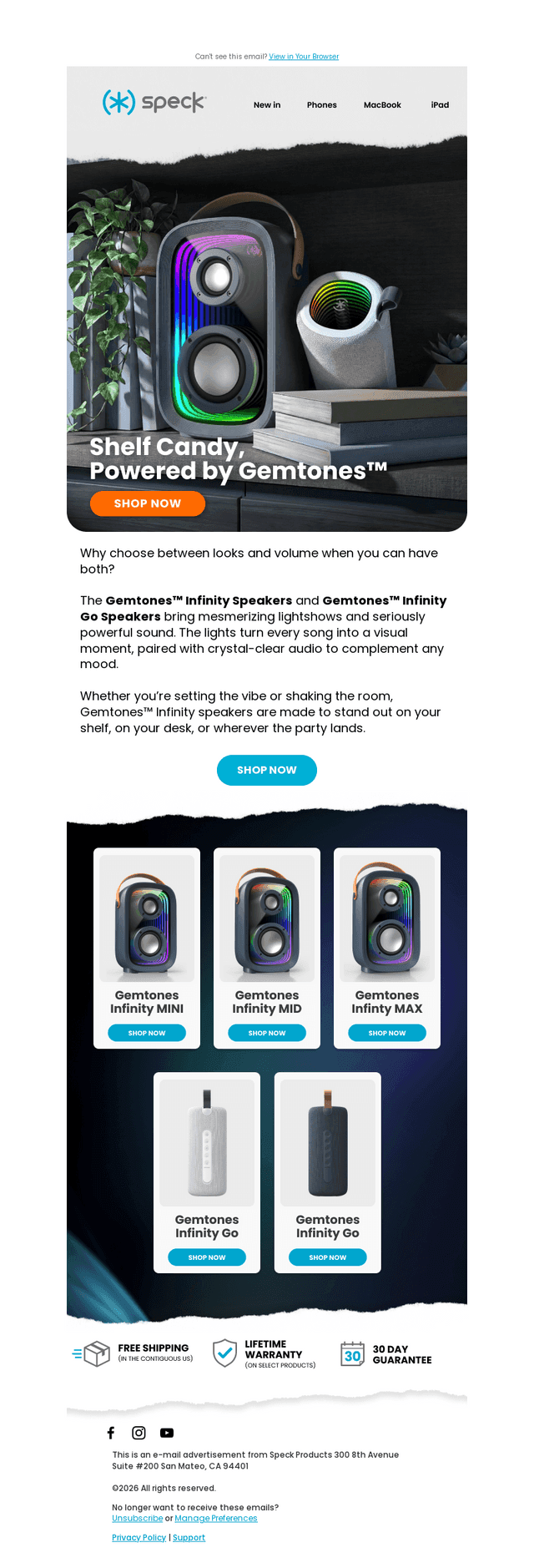 Upgrade Your Shelf with Gemtones Infinity 🔊