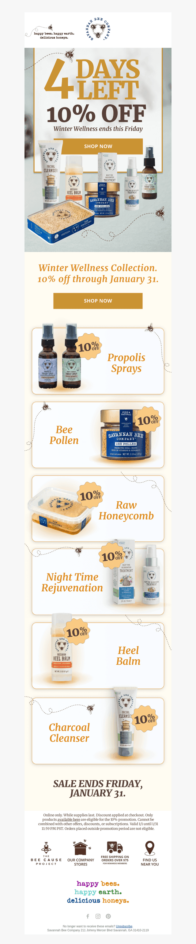 4 days left: 10% off Winter Wellness