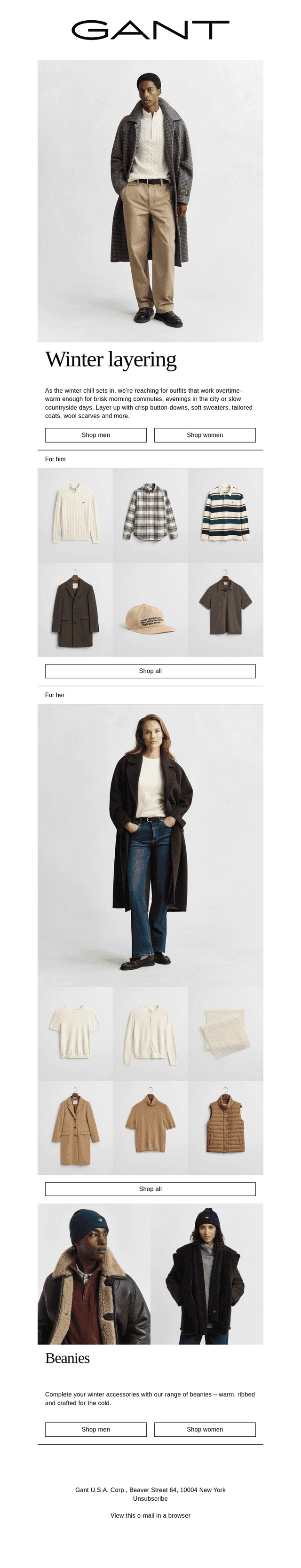 Winter edit: Layering
