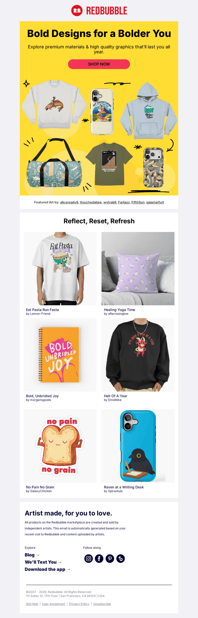 Explore the latest, from premium sweatshirts to cases