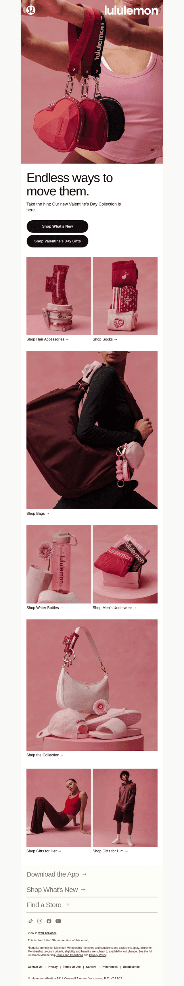 lululemon email from Tue, Jan 27, 2026