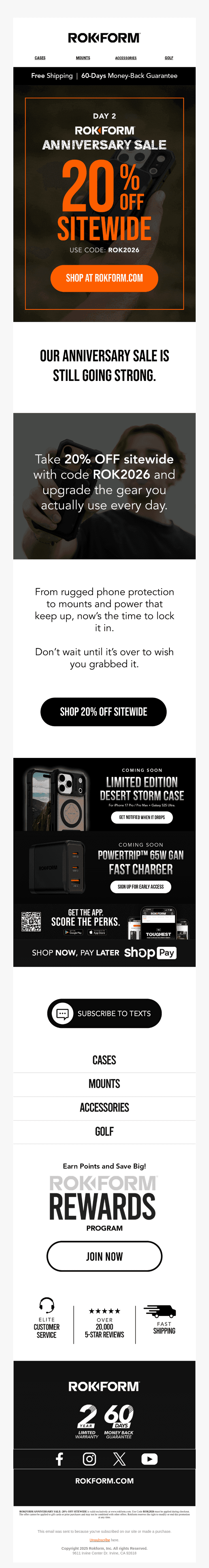 Celebrate with Us: 20% Off Sitewide!