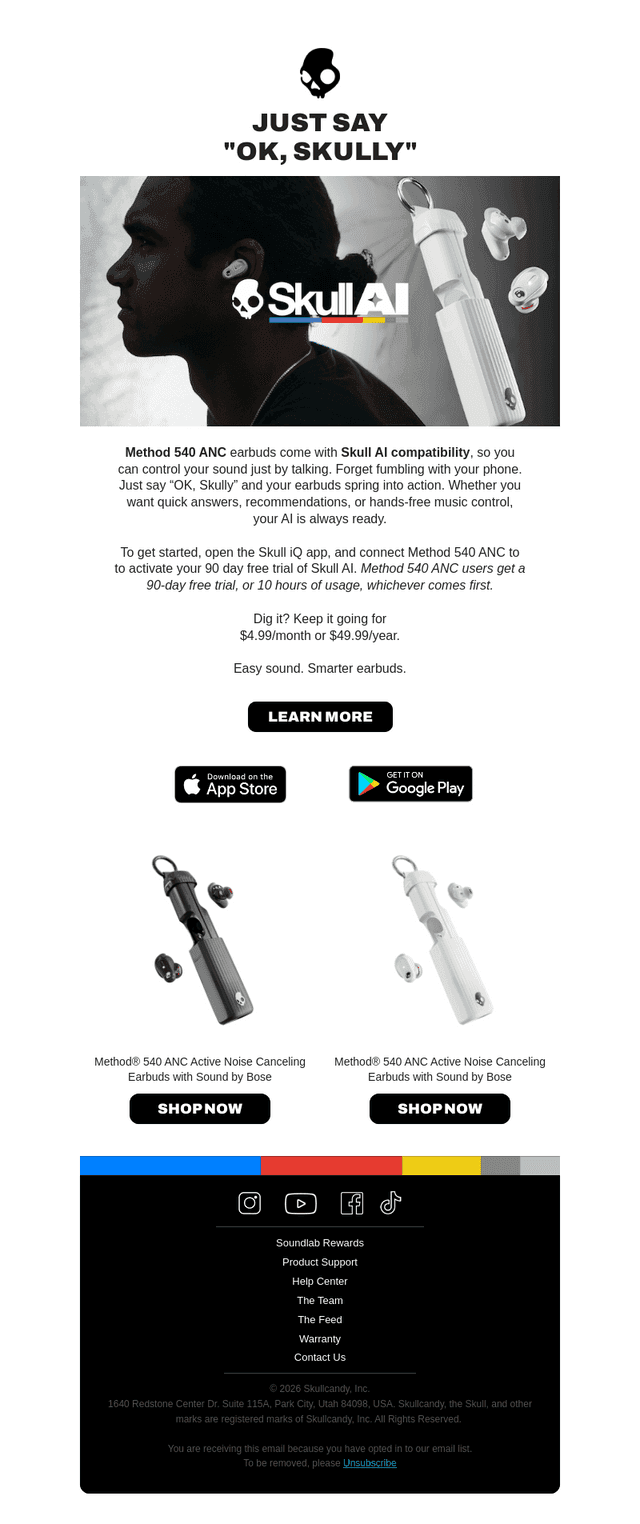 Our earbuds just got smarter 🎧