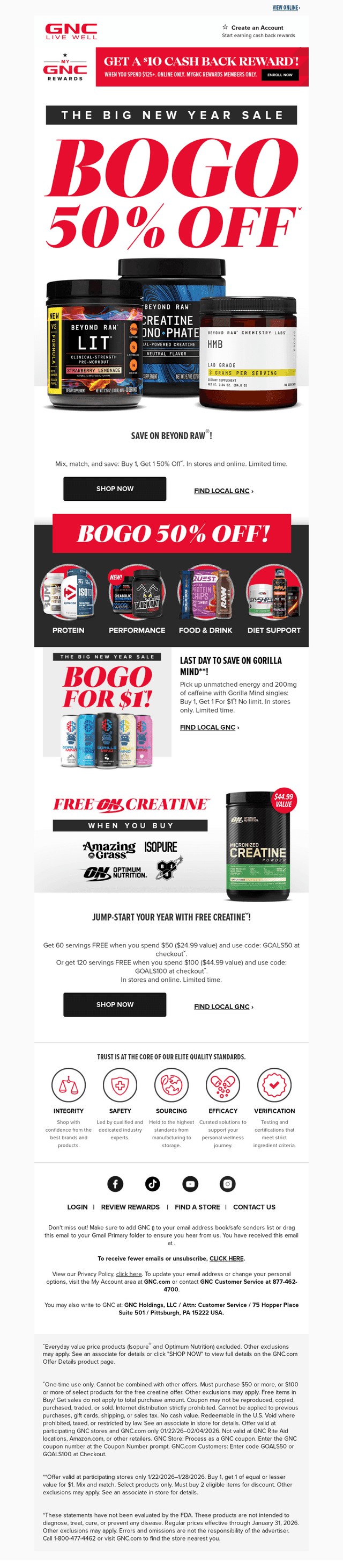 BREAKING: Beyond Raw® is BOGO 50% Off!