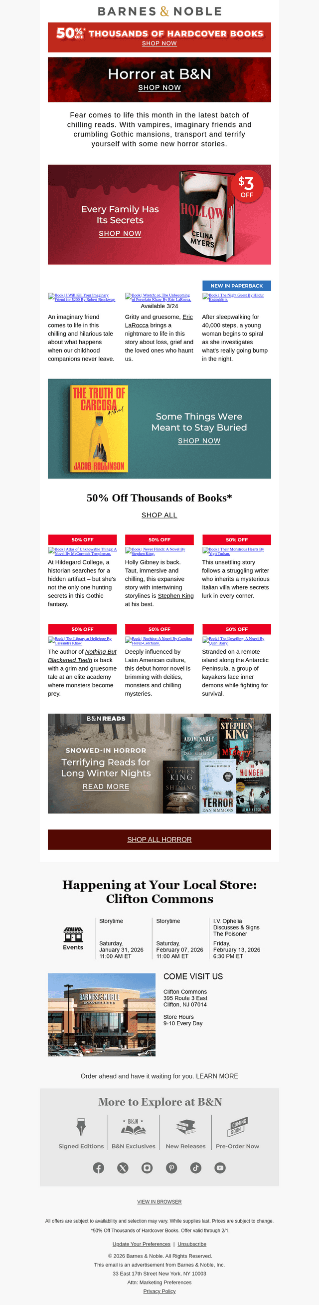 Chilling Reads for Chilly Nights