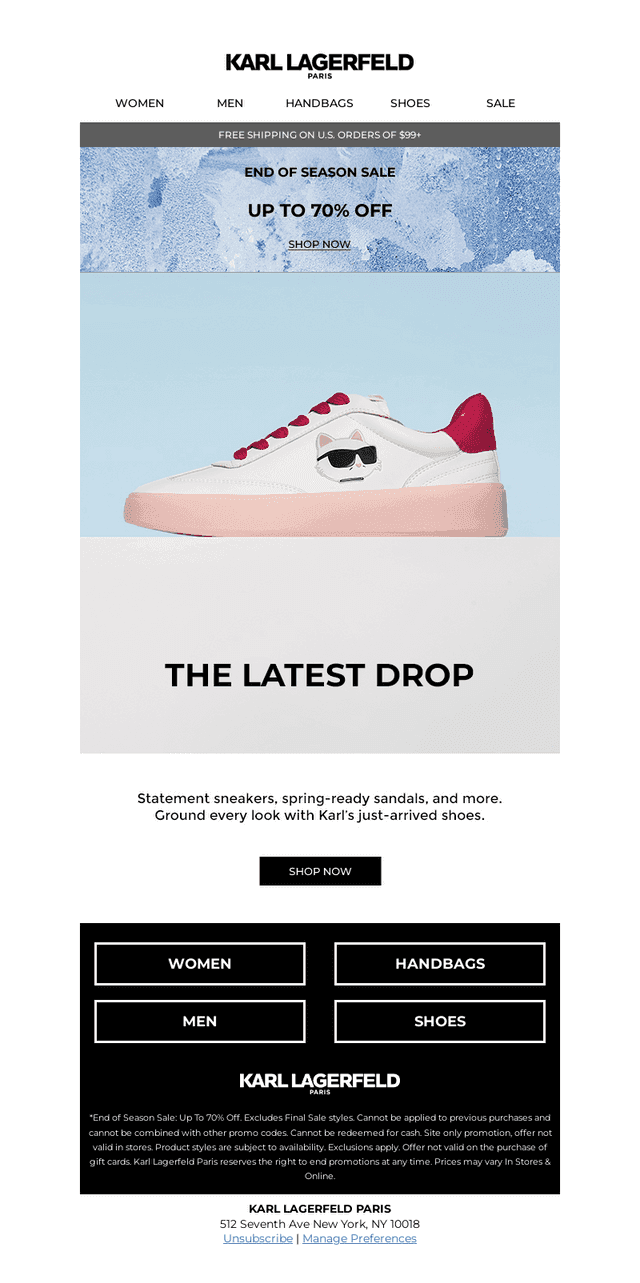 New Shoe Arrivals