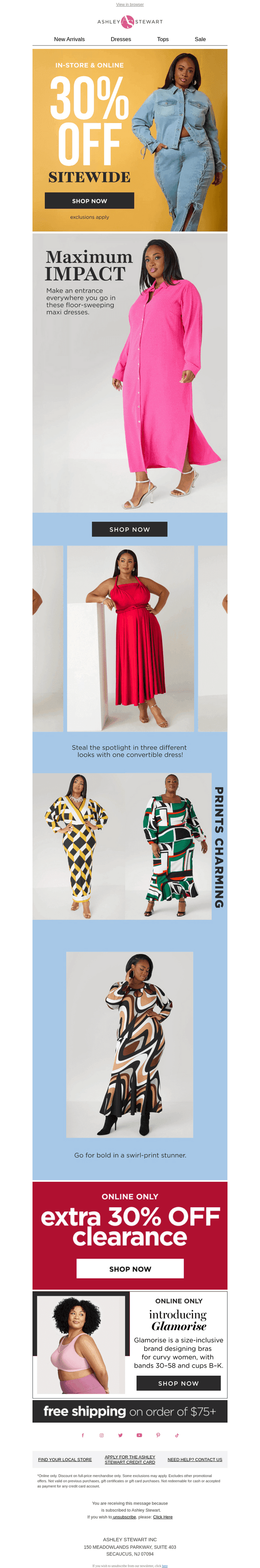 For the MAXImalist divas… 👗 ✨