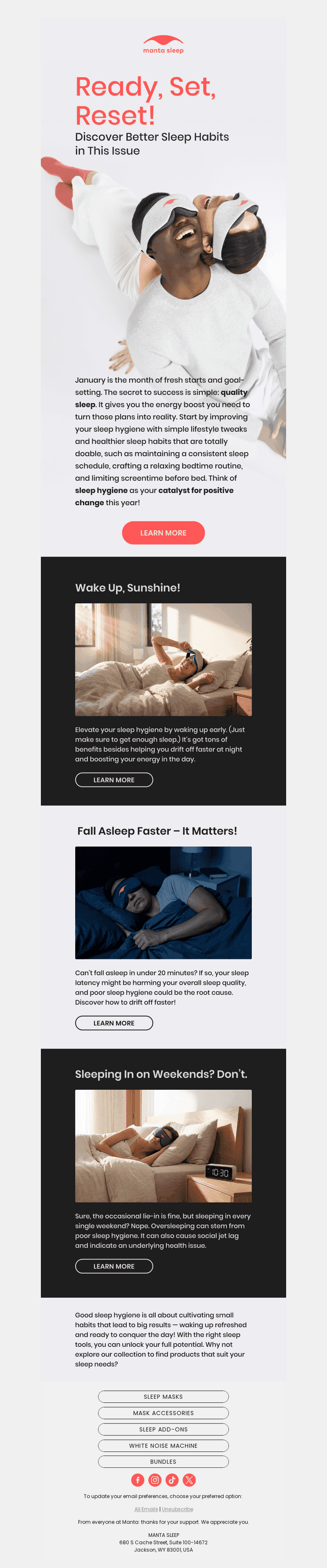Learn simple sleep hygiene habits
