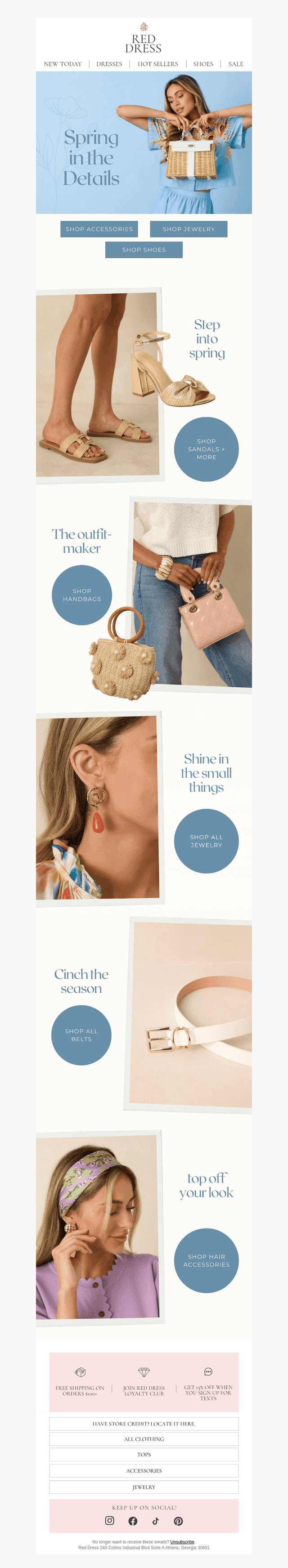 New accessories, jewelry & more!