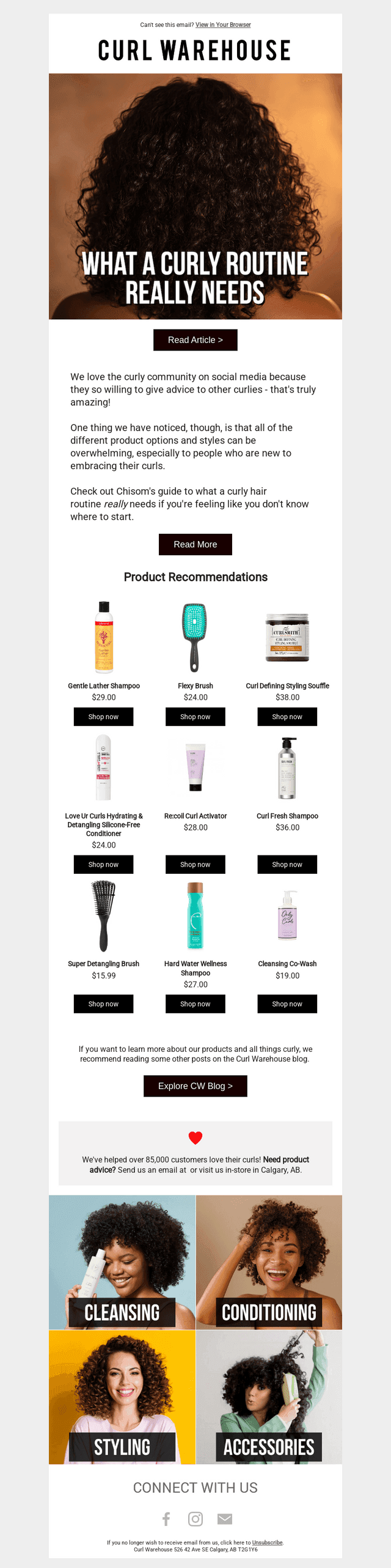 What a Curly Hair Routine Really Needs