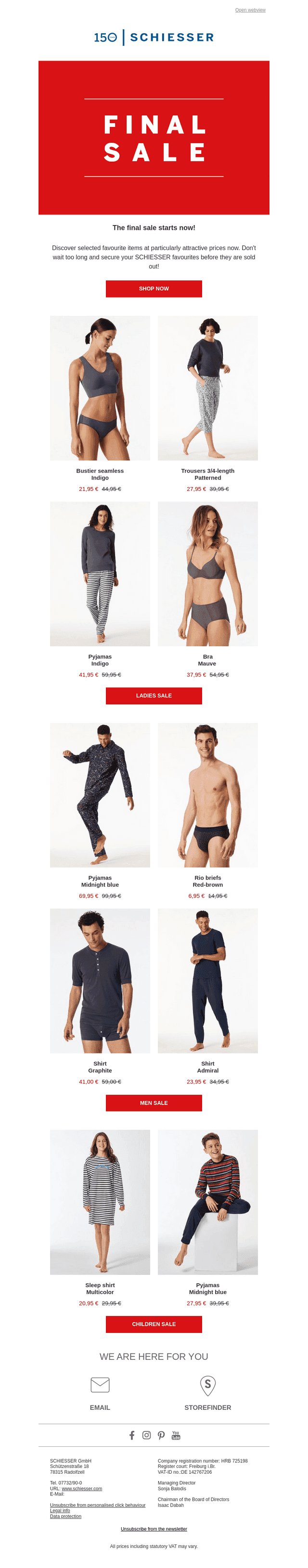 The final sale is here!