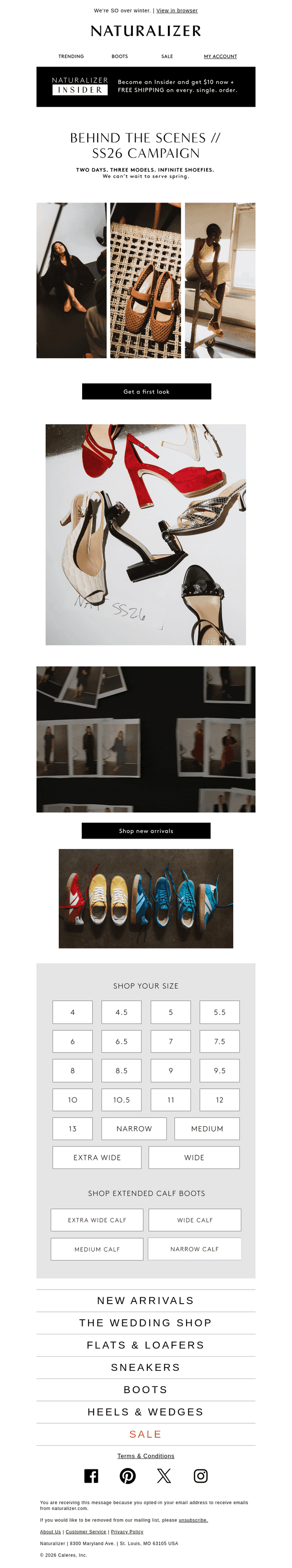 SNEAK PEEK: our SS26 campaign
