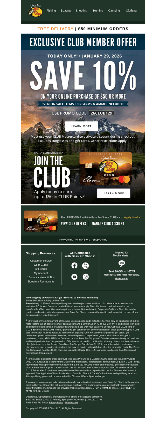 Save 10% When You Gear Up Today!