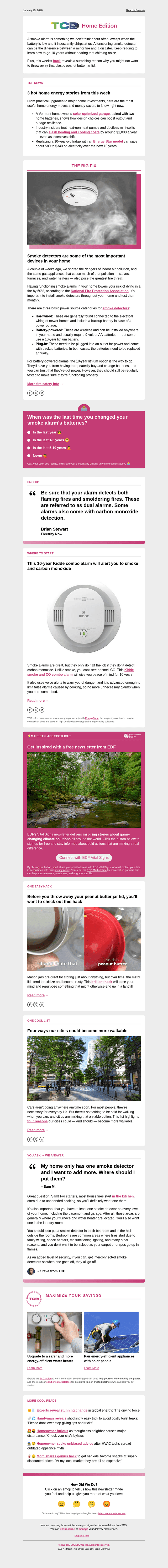The Cool Down email from Thu, Jan 29, 2026