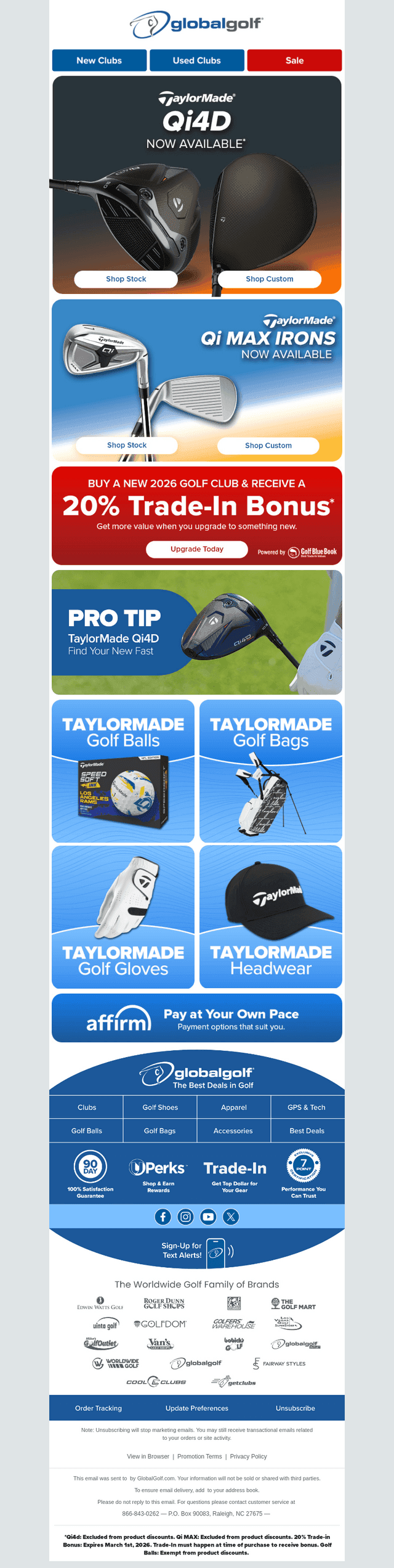 New TaylorMade Qi4D Has Landed