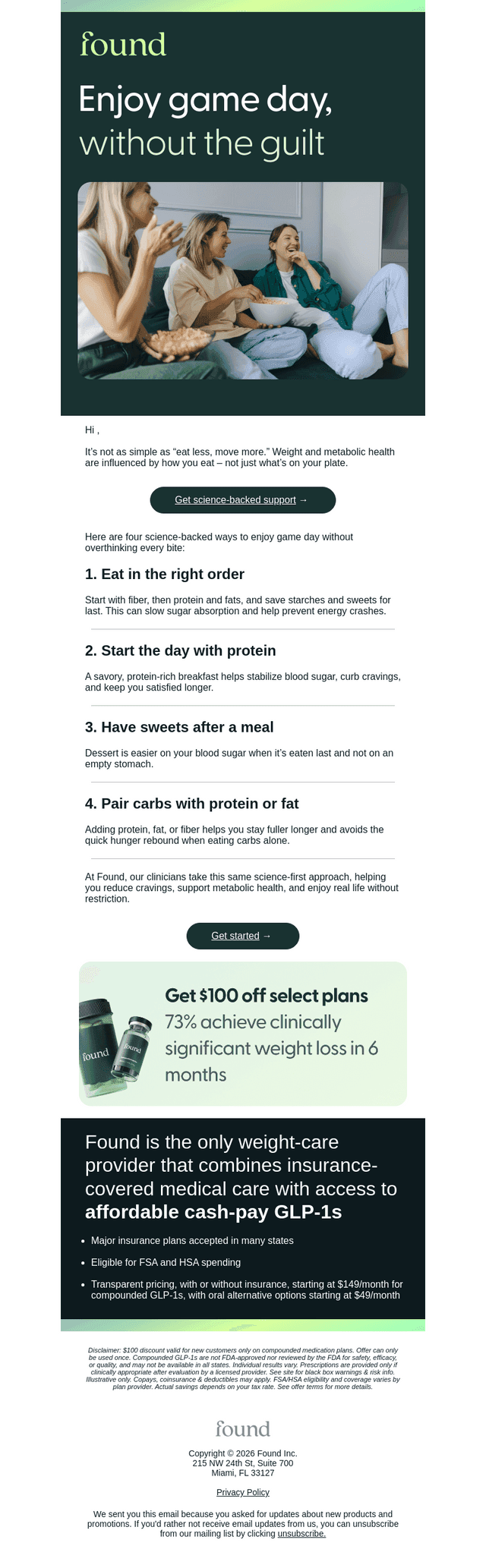How to enjoy game day without changing the menu