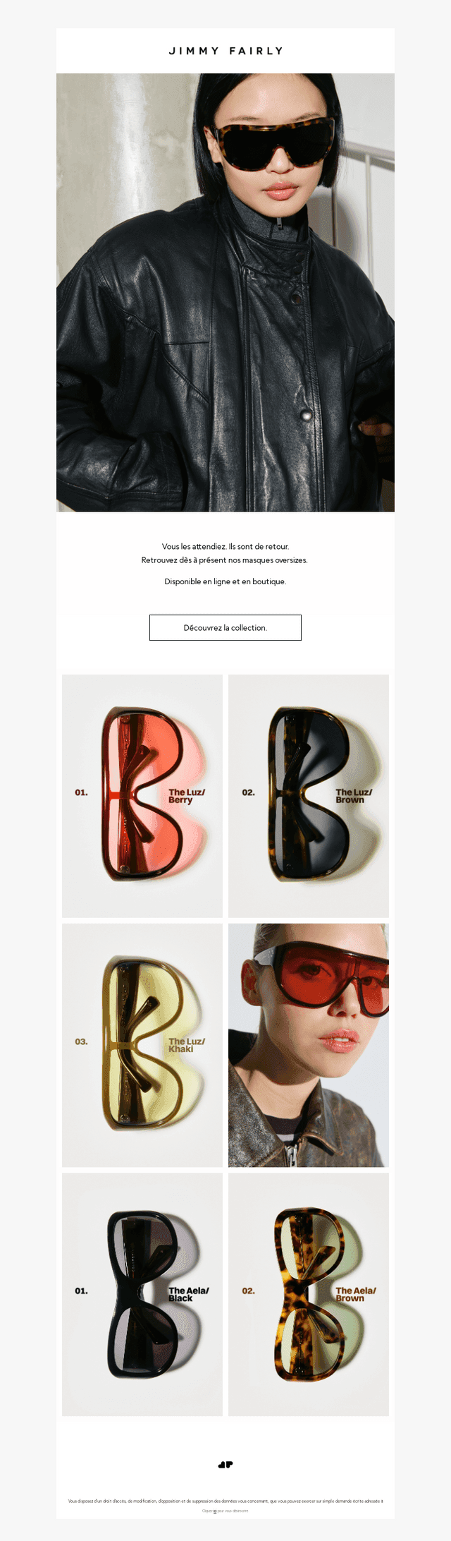 THEY’RE BACK. Nos masques Oversizes.
