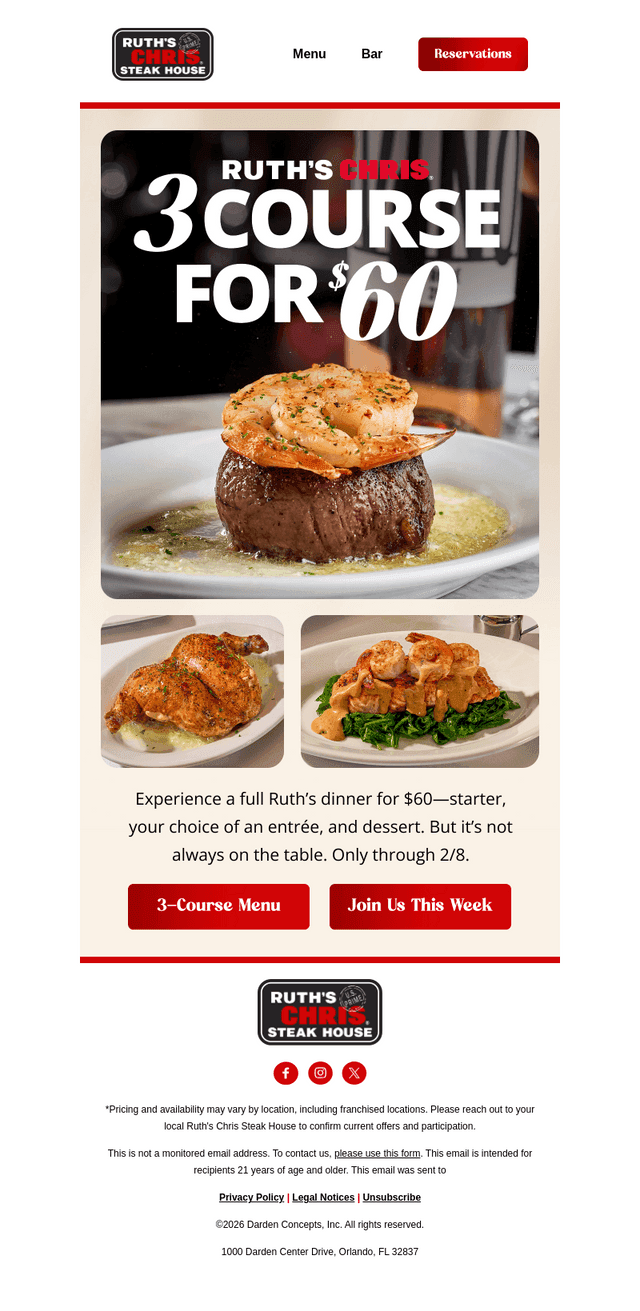 There's still time for 3 for $60.