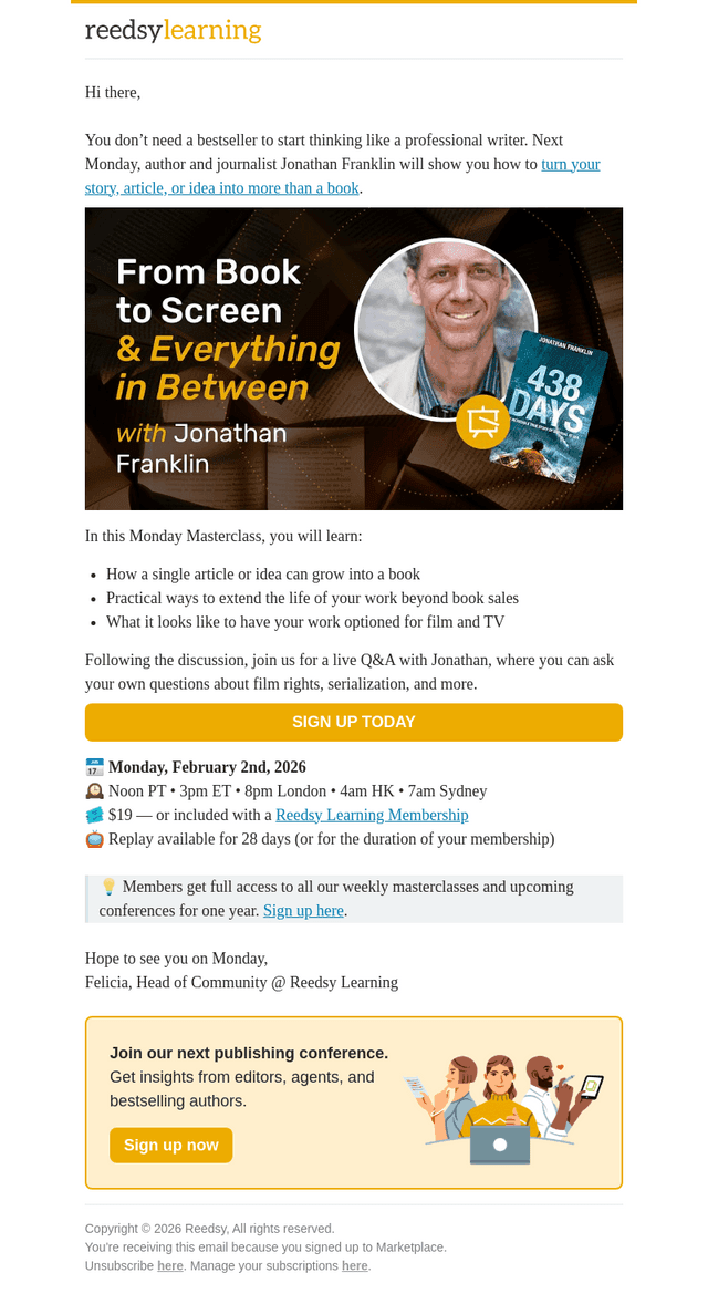 You’re Invited: From book to screen