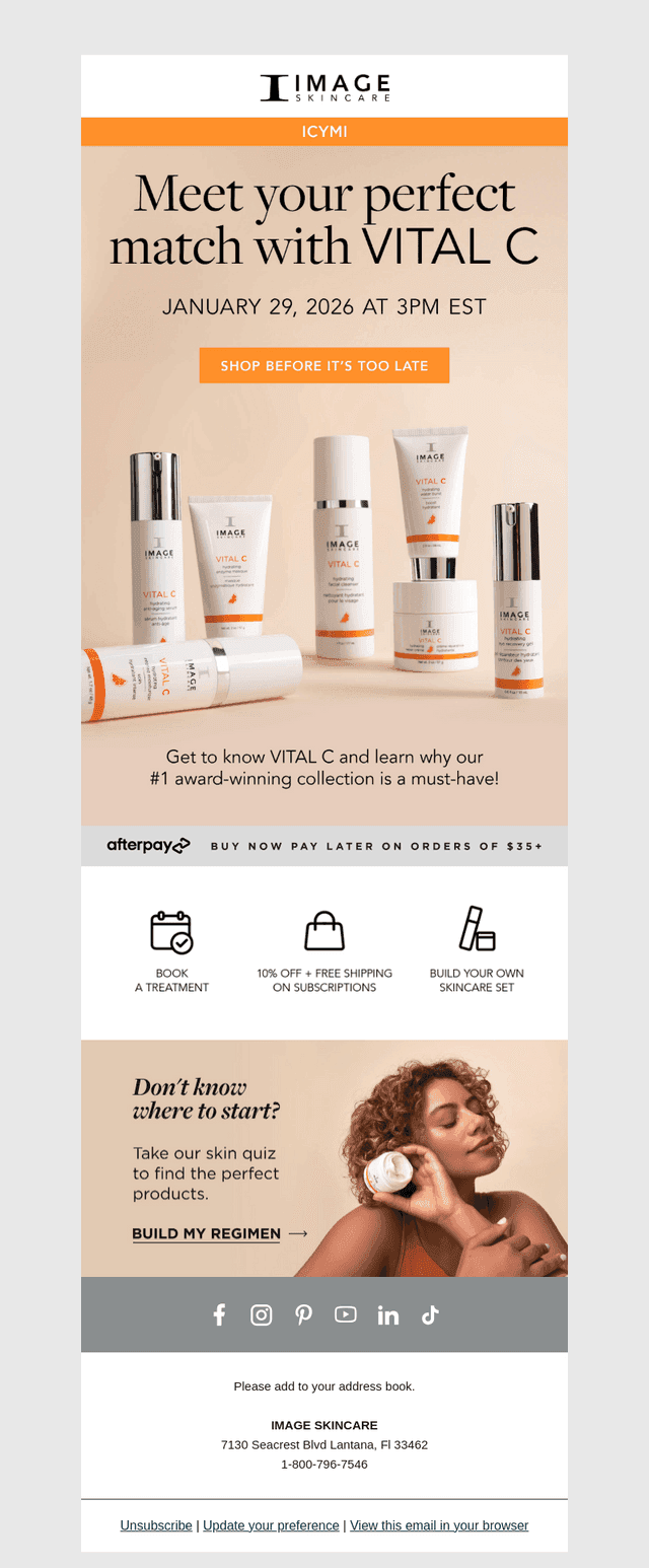 ICYMI: Live Shopping Event