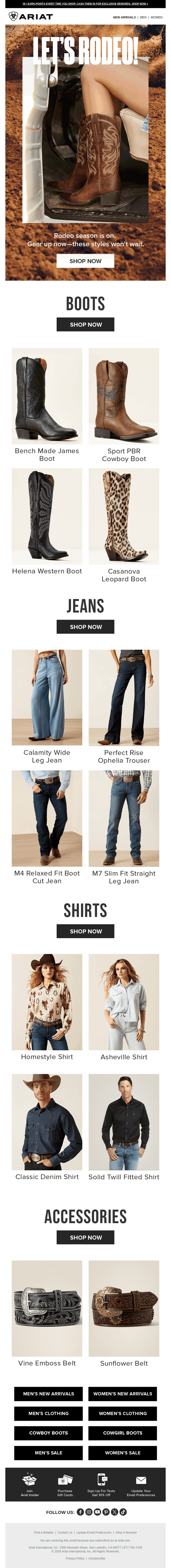 New In: 🔥Rodeo-Ready Looks