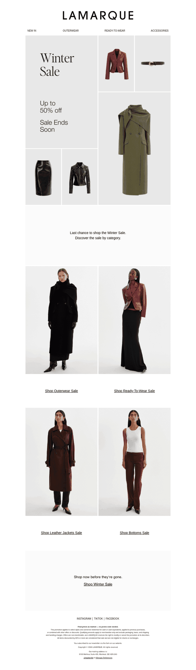 The Winter Sale Ends Soon