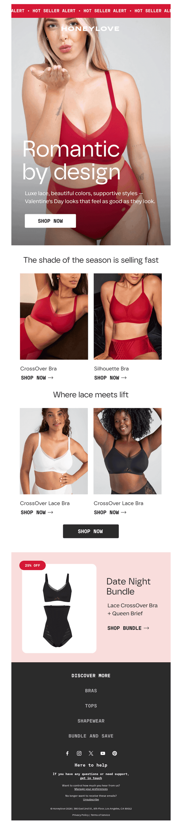 Everything you need for Valentine's Day