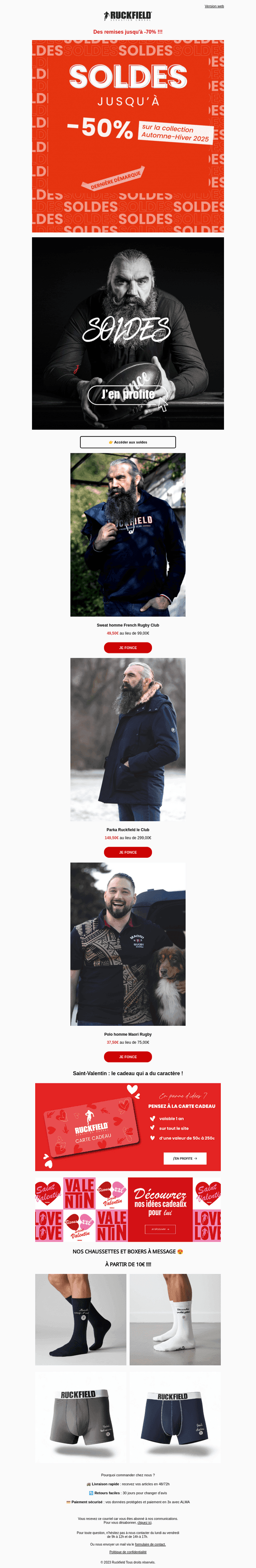 DERNIÈRE DÉMARQUE DES SOLDES !