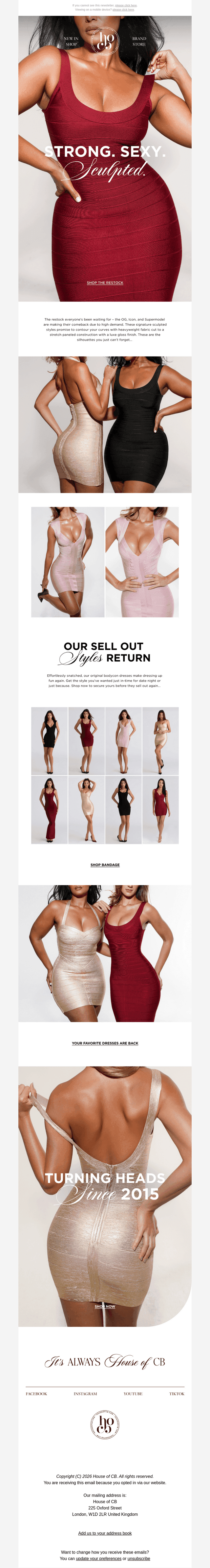 Bandage is back + in stock