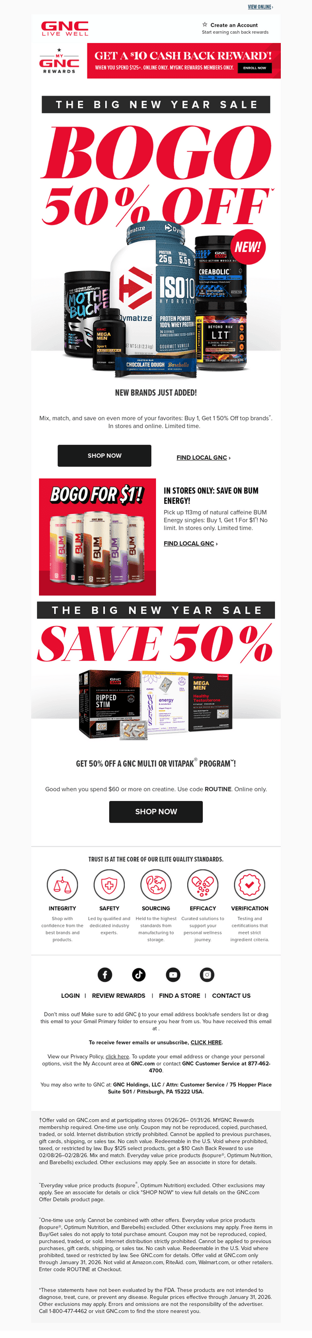 BOGO 50% Off? On Top Brands? Yes!